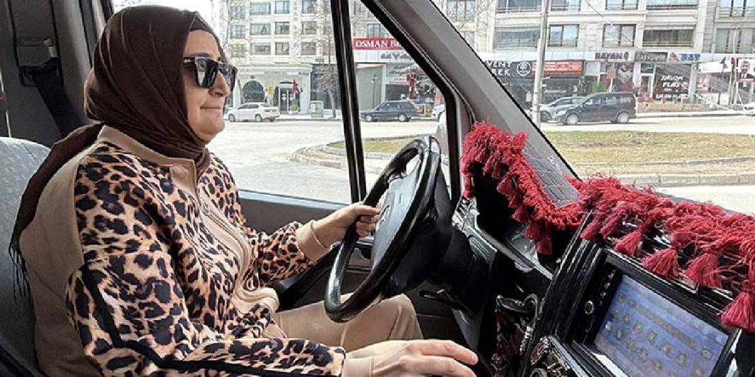 Eşinden devraldı servis şoförü oldu: 5 yıllık azmiyle ön yargıları yıktı 1